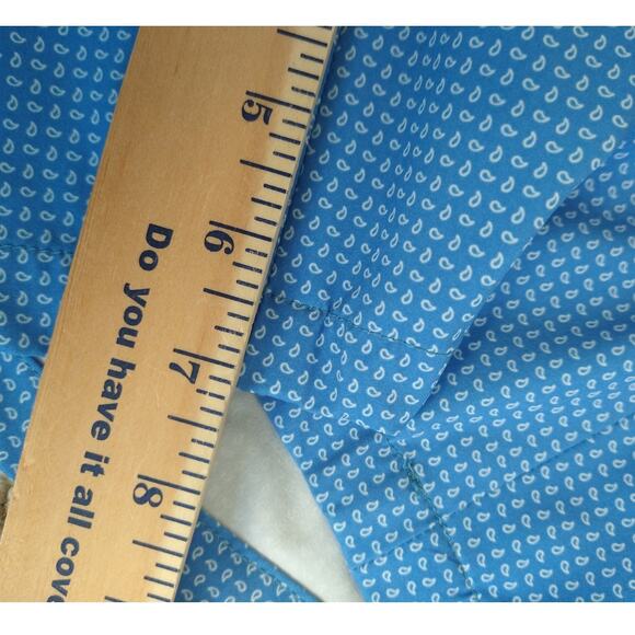 RLX Ralph Lauren Golf Shorts Blue Water Drop Pattern Size 30 Performance - Picture 13 of 14